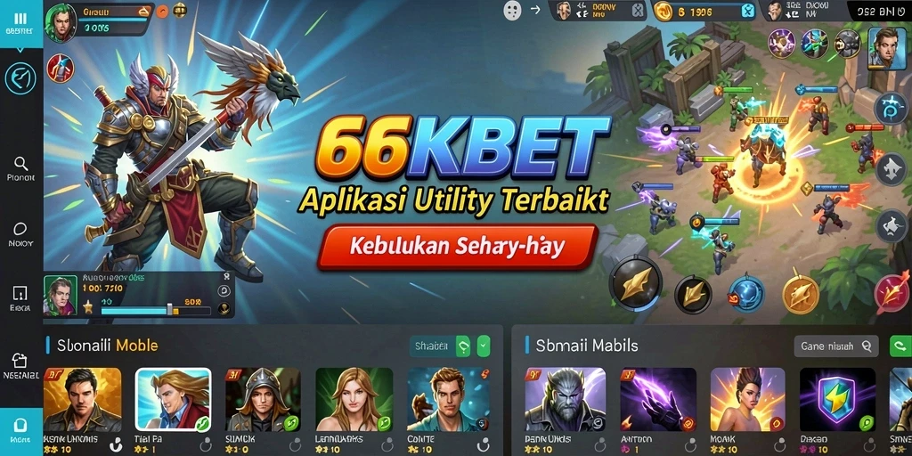 Screenshot tampilan antarmuka 66KBET yang intuitif dan berfungsi.