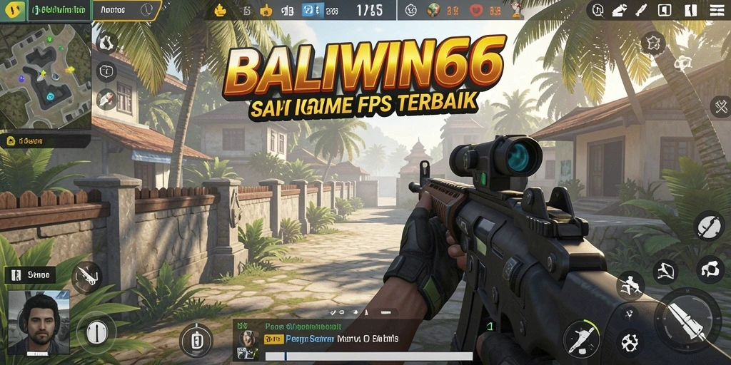 Tampilan dramatis dari gameplay intens BALIWIN66 dalam aksi.