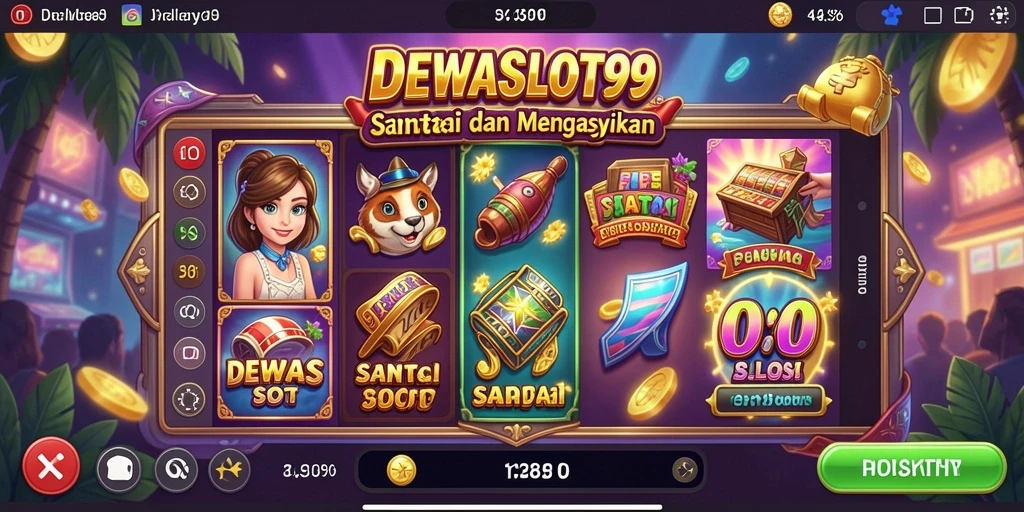 Tampilan gameplay DEWASLOT99 yang menarik dan mengasyikkan.