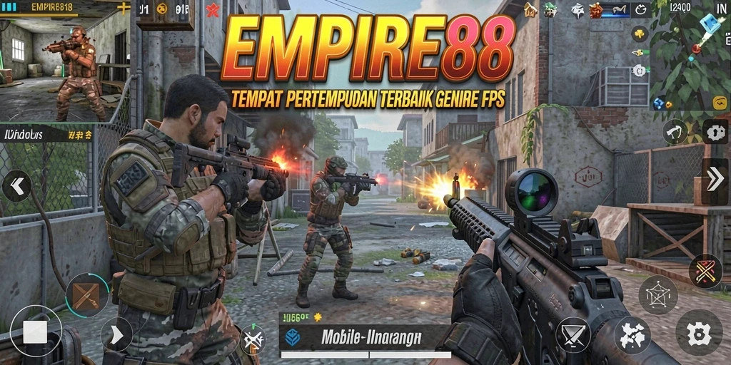 Gameplay seru EMPIRE88 dengan pertempuran FPS yang mendebarkan.