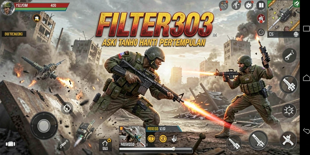 Gameplay seru dan mendebarkan dari FILTER303 yang penuh aksi.