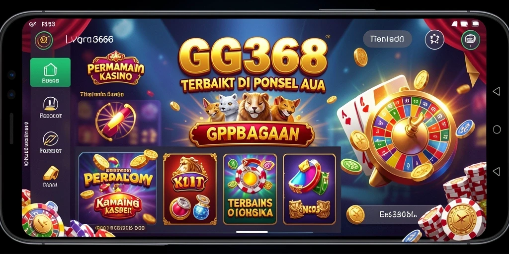 Screenshot gameplay GG368 menunjukkan keseruan permainan Kasino yang mendebarkan.