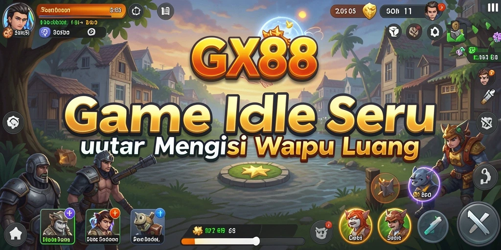 Tampilan gameplay GX88 yang menarik dalam genre Idle.