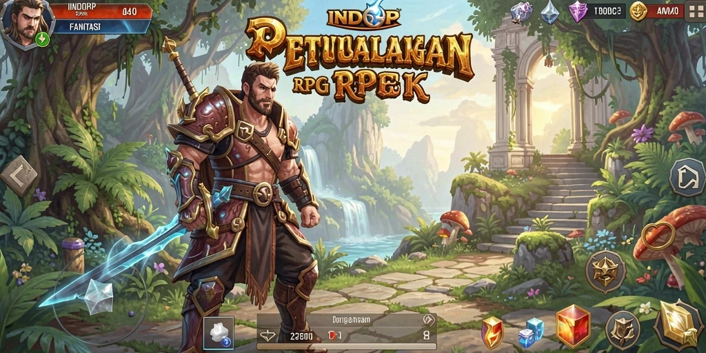 Gameplay epik INDORP dengan aksi RPG yang menakjubkan.