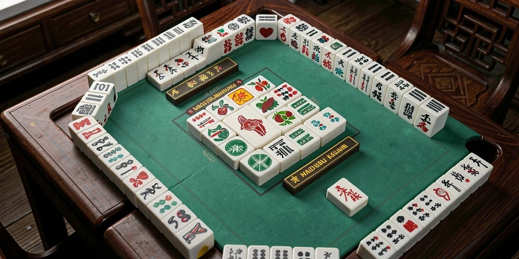 Tampilan gameplay seru dalam MADURA88 dengan tantangan Mahjong menarik.
