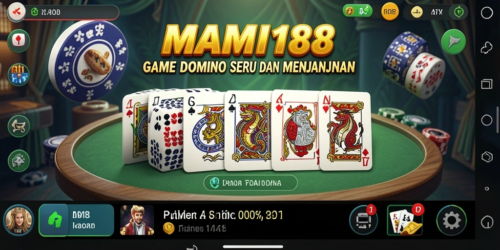 Tampilan gameplay seru dan penuh aksi dari MAMI188.