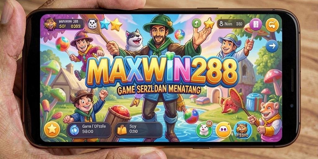 Tampilan gameplay seru di MAXWIN288 yang penuh tantangan.