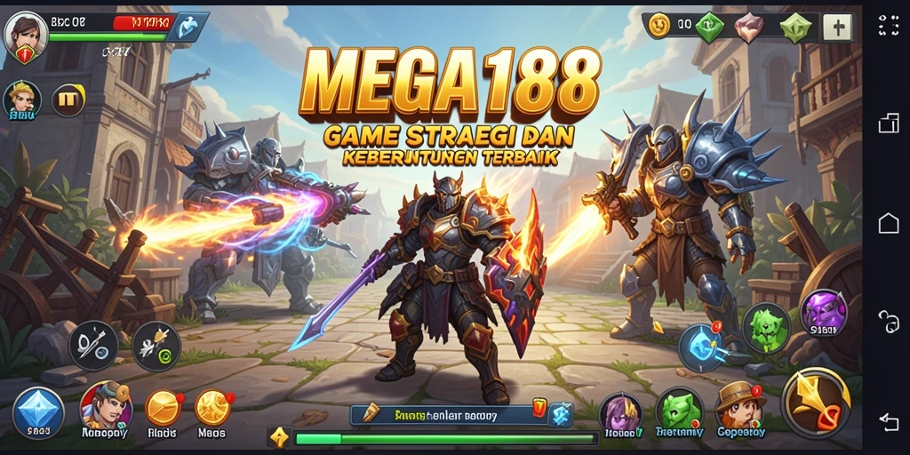 Gameplay seru MEGA188 dengan grafis menarik dan strategi mendebarkan.