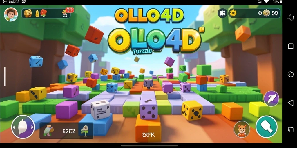 Tampilan gameplay OLLO4D yang menantang dan menyenangkan.