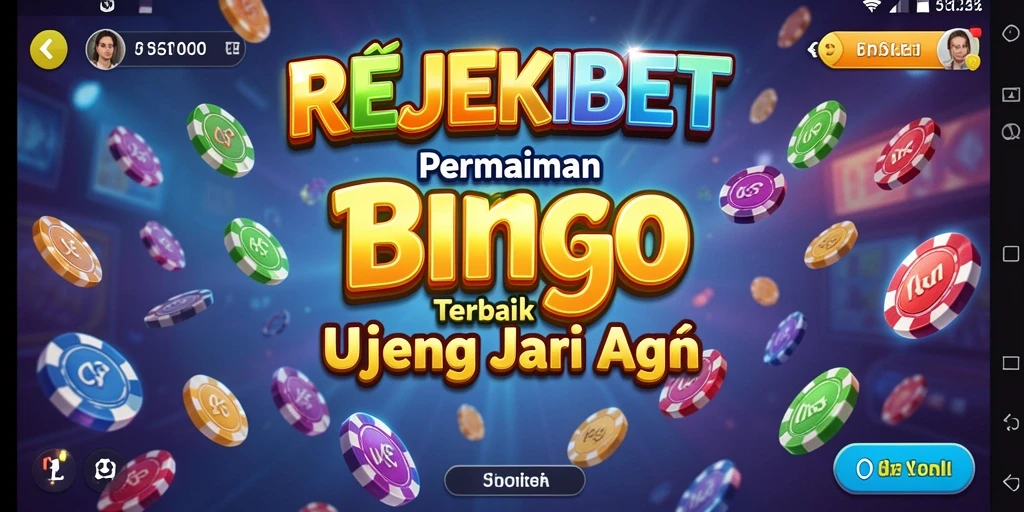 Tampilan gameplay seru REJEKIBET dalam permainan Bingo.