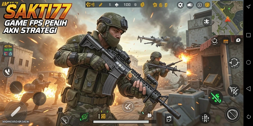 Tampilan gameplay intens dari SAKTI77 yang memikat dan penuh aksi.
