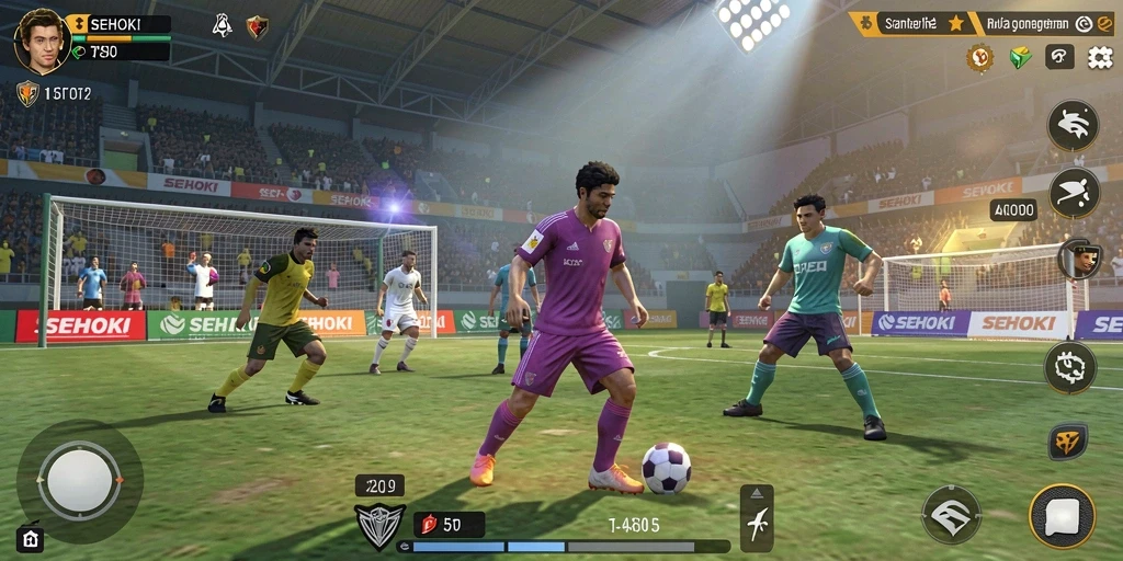 Tampilan gameplay SEHOKI yang penuh aksi dan seru.