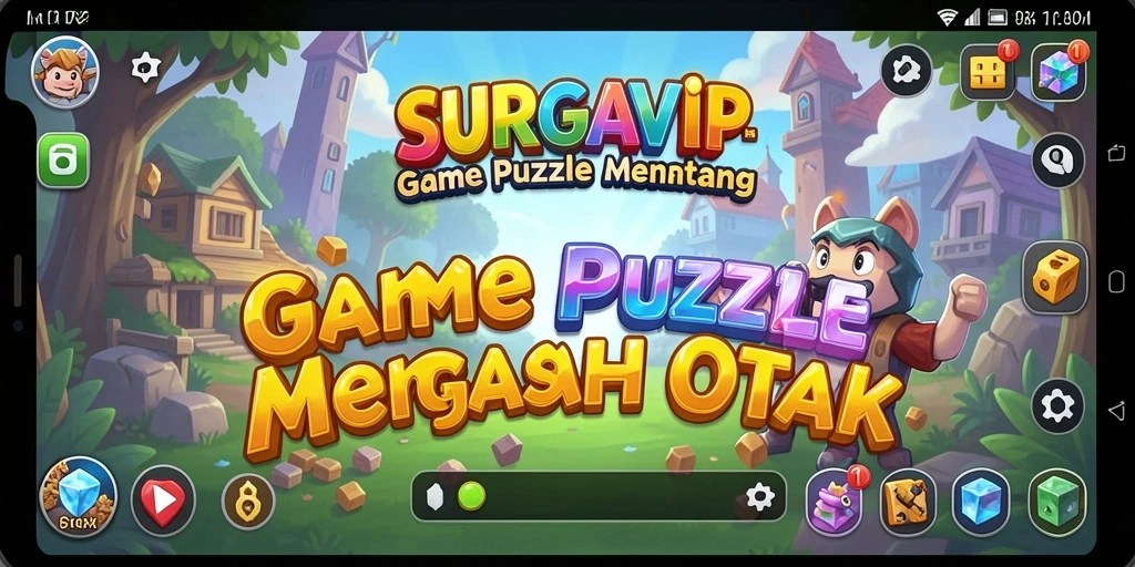 Tangkap momen seru gameplay Puzzle di SURGAVIP.