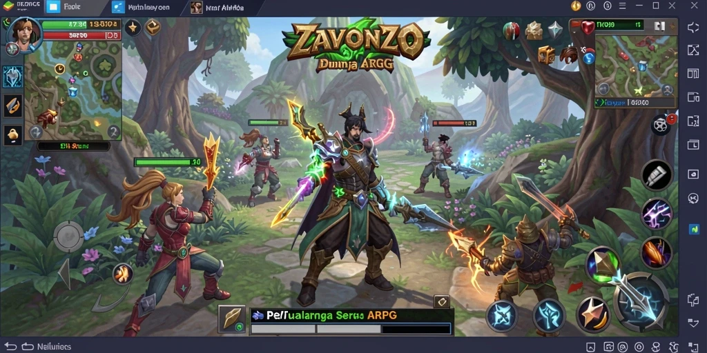 Gameplay seru dan menantang di dunia ZAVONZO.